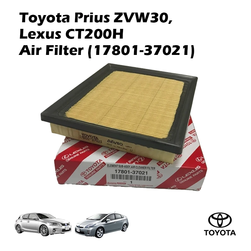 Toyota Prius Zvw30, Lexus Ct200h Air Filter(17801-37021)