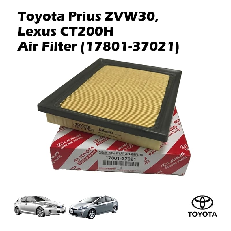 Toyota Prius Zvw30, Lexus Ct200h Air Filter(17801-37021)