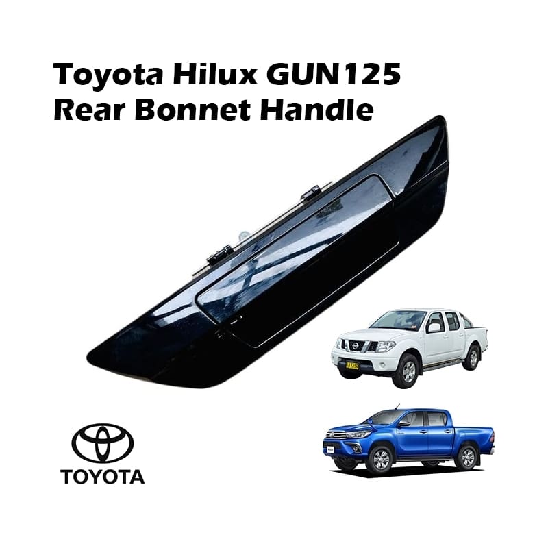 Toyota Hilux Revo Gun125 Rear Bonnet Handle (Chrome)