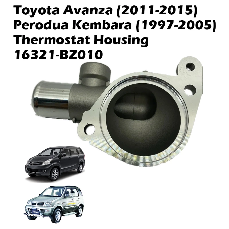 Toyota Avanza 1.3 / Perodua Kembara 1.3 Thermostat Housing 16321-BZ010