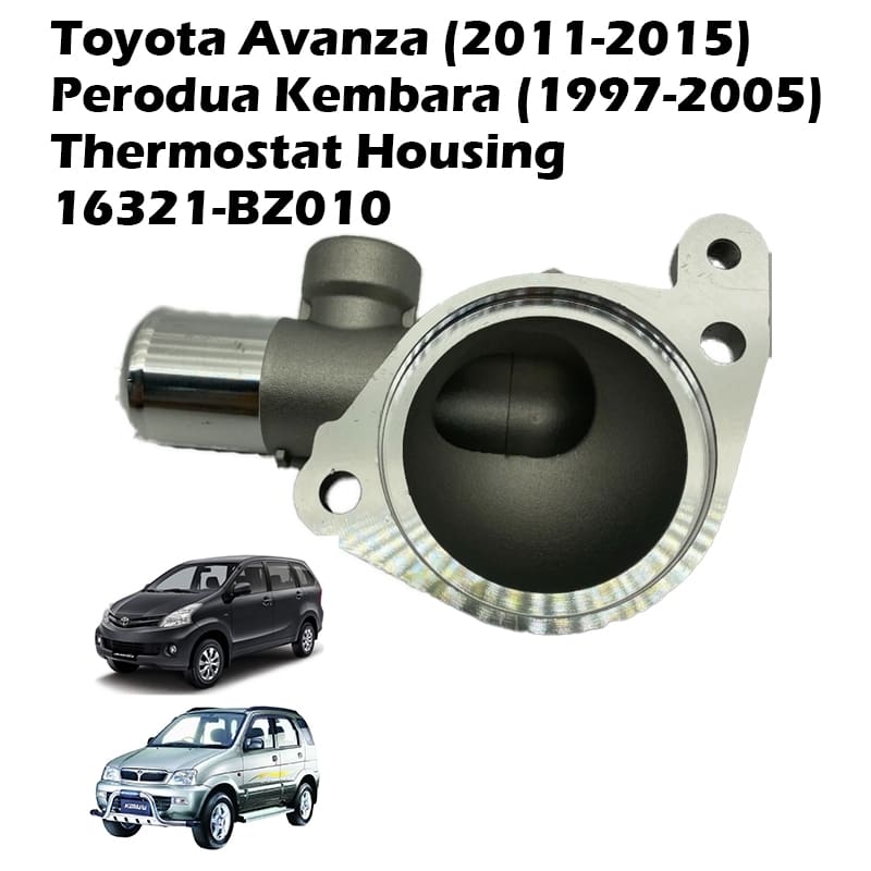 Toyota Avanza 1.3 / Perodua Kembara 1.3 Thermostat Housing 16321-BZ010