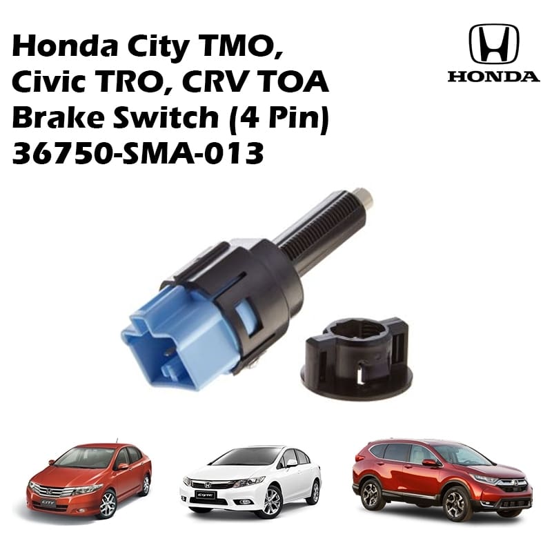 Honda City Tmo, Civic Tro, Crv Toa Brake Switch (4 Pin) 36750-SMA-013