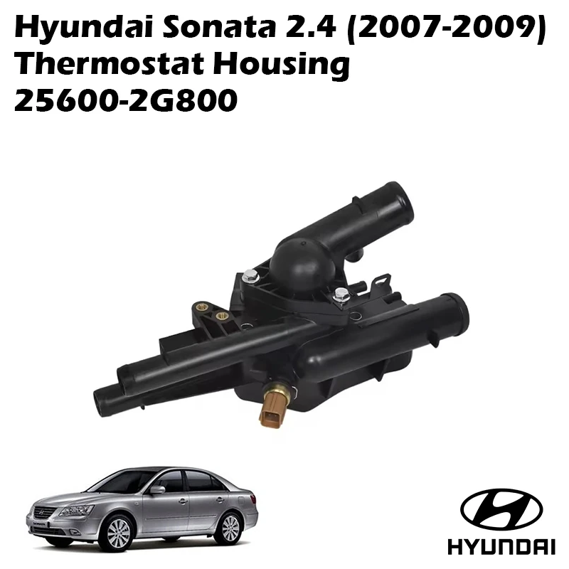 Hyundai Sonata 2.4 (2007-2009) Thermostat Housing 25600-2G800