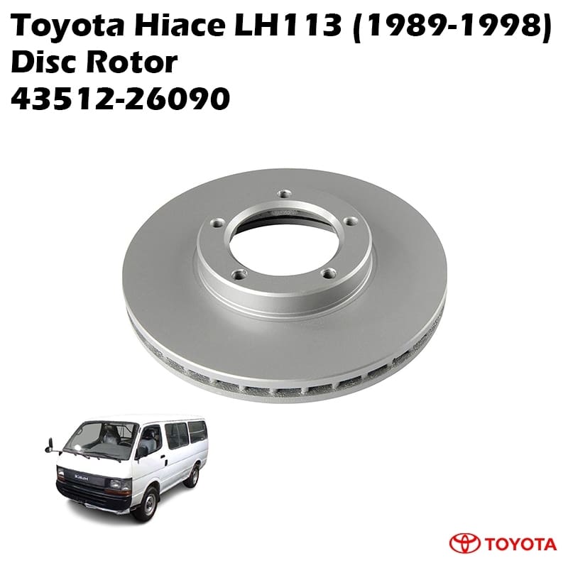 Toyota Hiace LH113 (1989-1998) Disc Rotor 43512-26090