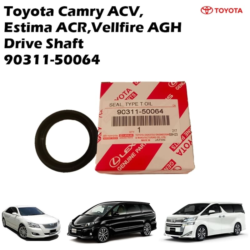 Toyota Camry Acv30 Acv40, Estima Acr30 Acr50 Vellfire Agh30 Right Drive Shaft Oil Seal