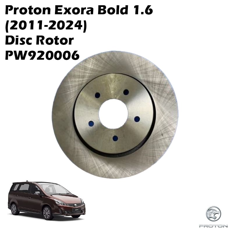 Proton Exora Bold 1.6 (2011-2024) Disc Rotor PW920006