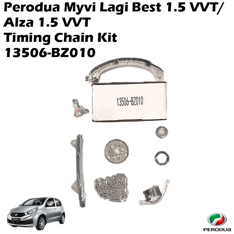 Perodua Myvi Lagi Best 1.5 VV/Alza 1.5 VVT Timing Chain Kit Set 13506-BZ010