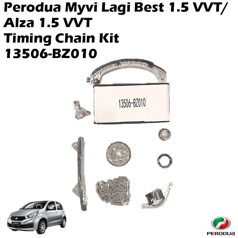 Perodua Myvi Lagi Best 1.5 VV/Alza 1.5 VVT Timing Chain Kit Set 13506-BZ010