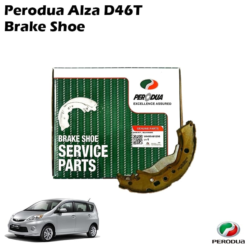 Perodua Alza D46T (2014-2022) Rear Brake Shoe (Oem)
