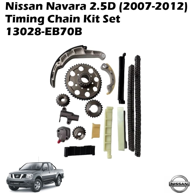 Nissan Navara 2.5D (2007-2012) Timing Chain Kit Set 13028-EB70B