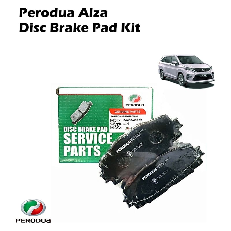 Perodua Alza 2014-2020 Disc Brake Pad Kit (Oem)