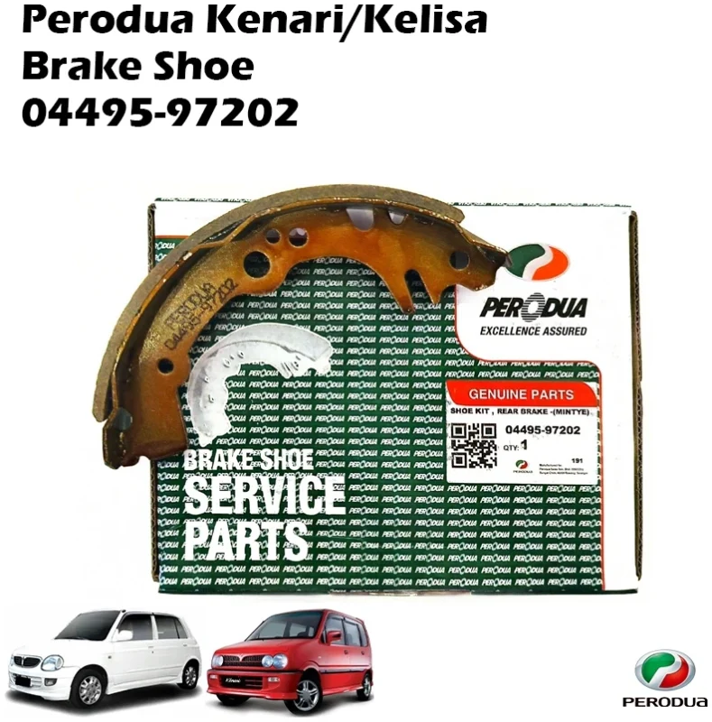 Perodua Kenari/Kelisa Brake Shoe 04495-97202 (OEM)