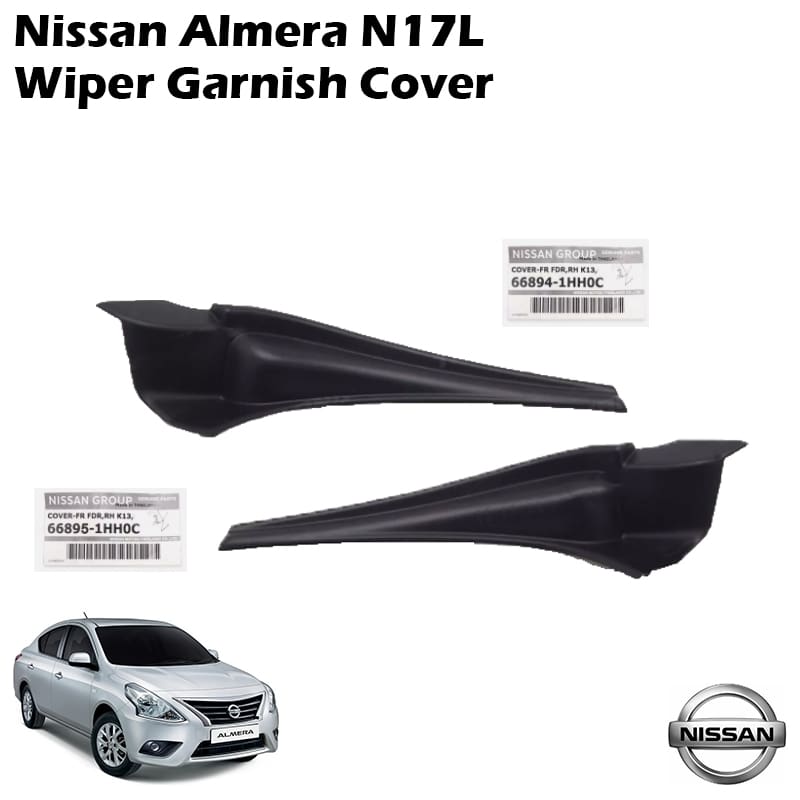 Original Nissan Almera N17L Wiper Garnish Cover