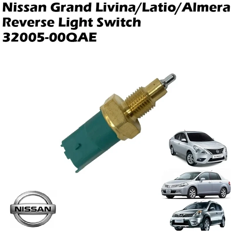 Nissan Grand Livina Latio Sylphy Almera X-Trail Teana Reverse Light Switch 32005-00QAE