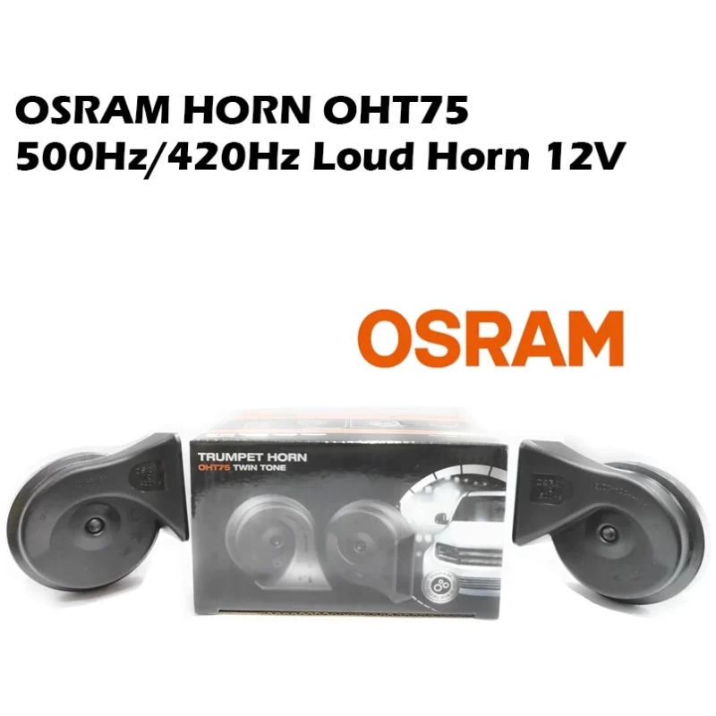OSRAM HORN OHT75 500Hz/420Hz Loud Horn 12V