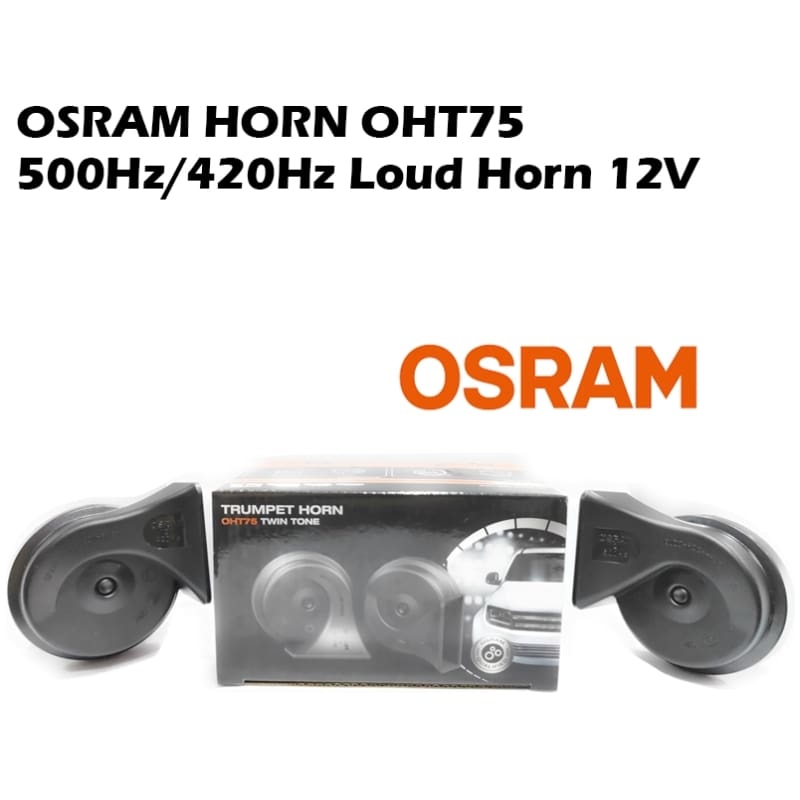 OSRAM HORN OHT75 500Hz/420Hz Loud Horn 12V