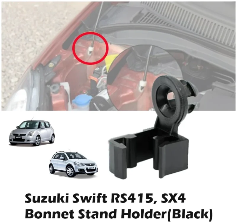 Suzuki Swift RS415, SX4 Bonnet Stand Holder (Black)