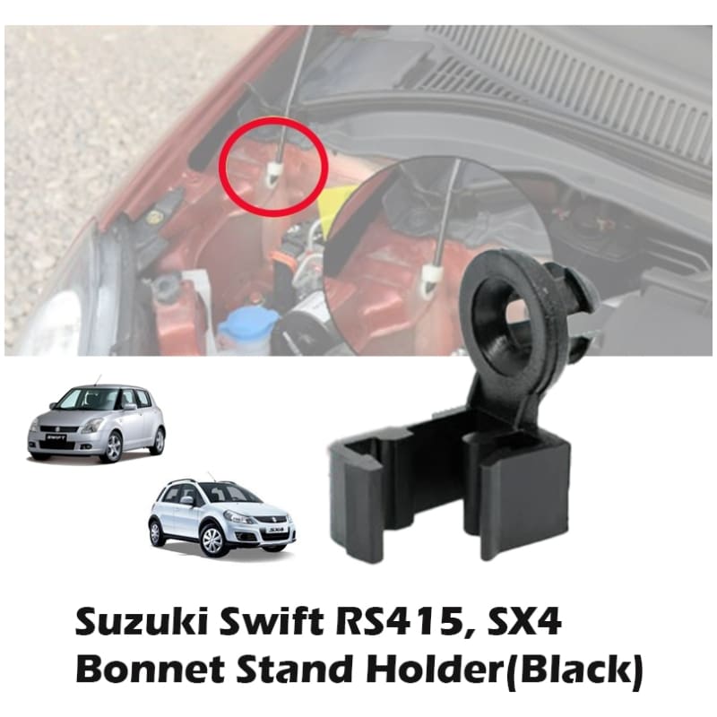 Suzuki Swift RS415, SX4 Bonnet Stand Holder (Black)