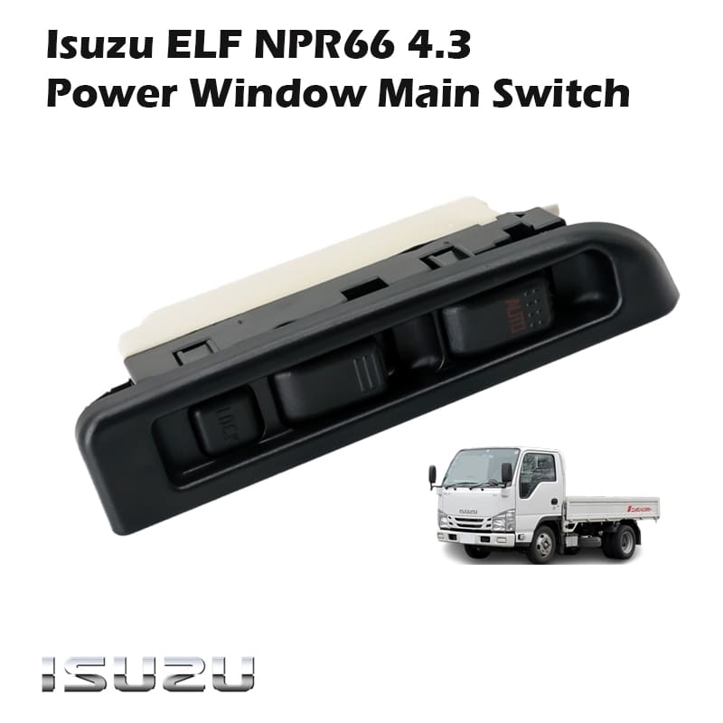 Isuzu ELF NPR66 4.3 Power Window Main Switch 6PIN