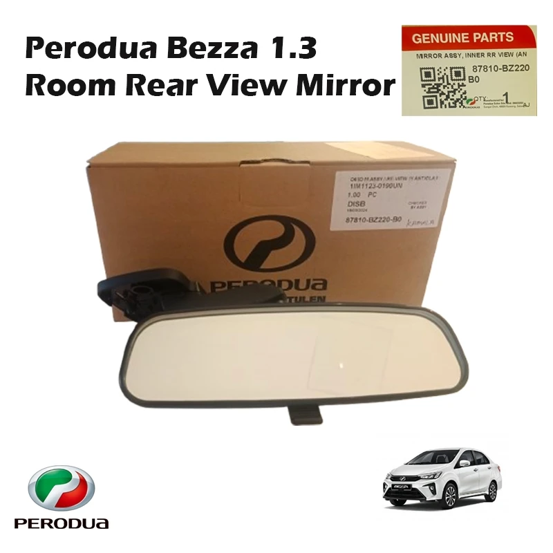 Original Perodua Geniune Bezza 1.3 Room Rear View Mirror 87810-BZ220-B0