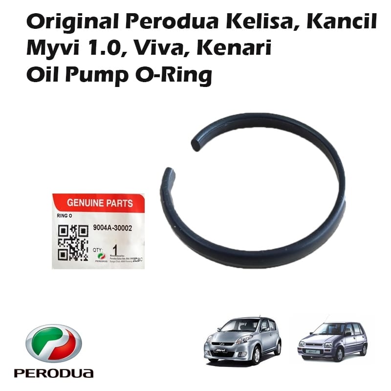 Original Perodua Kenari, Kelisa, Kancil, Myvi 1.0, Viva Oil Pump O-Ring