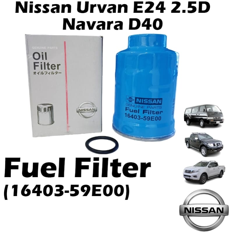 Nissan Urvan E24 2.5D / Navara D40 Fuel Filter 16403-59E00