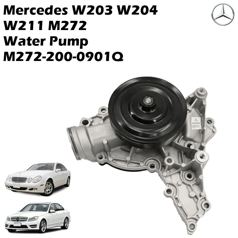 Mercedes W203 W204 W211 M272 Water Pump M272-200-0901Q