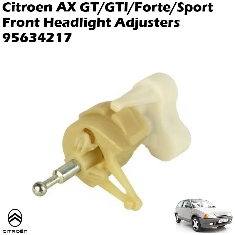 Citroen AX GT GTI Forte Sport Front Headlight Adjusters 95634217
