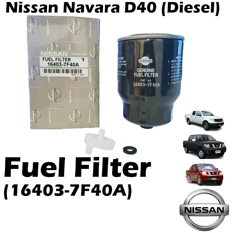 Nissan Navara D40 Diesel Fuel Filter 16403-7F40A