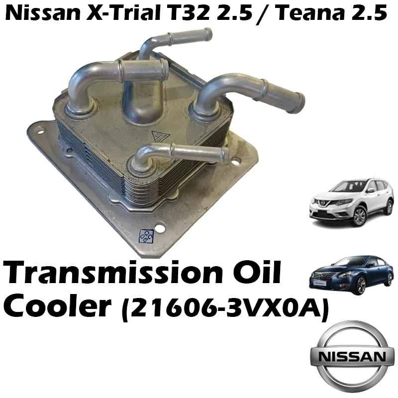 Nissan X-Trial T32 2.5 / Teana 2.5 CVT Transmission Oil Cooler With O Ring 21606-3VX0A