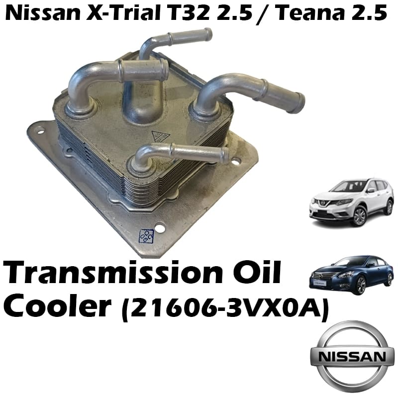 Nissan X-Trial T32 2.5 / Teana 2.5 CVT Transmission Oil Cooler With O Ring 21606-3VX0A