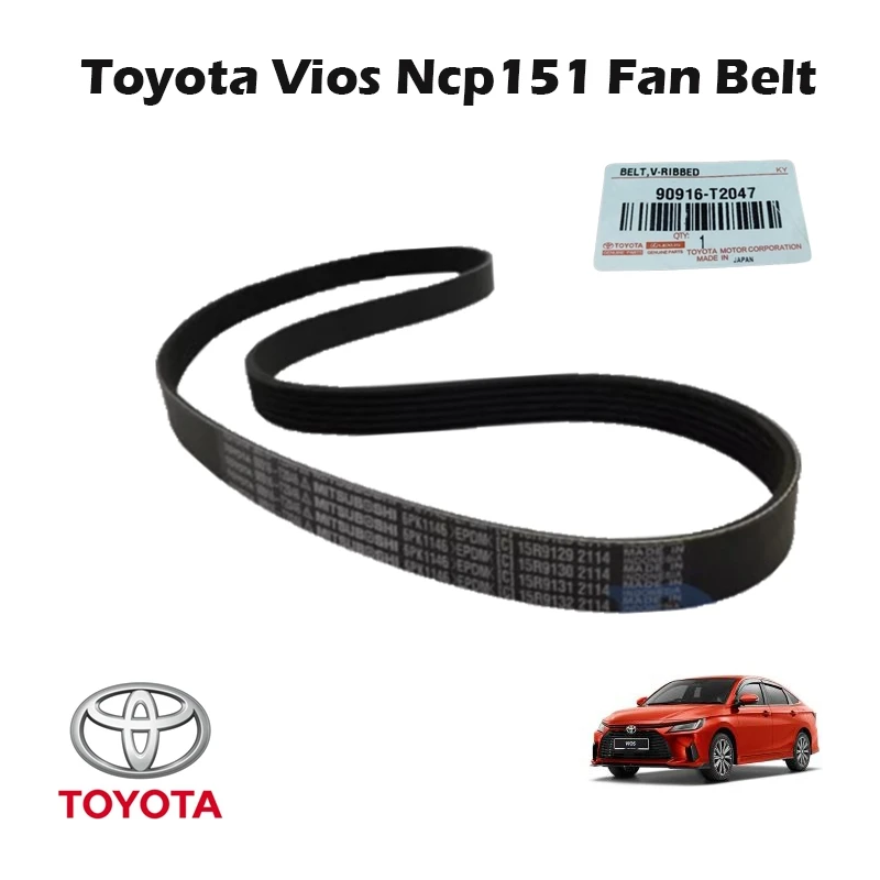 6pk1146 Toyota Vios Ncp151 Fan Belt