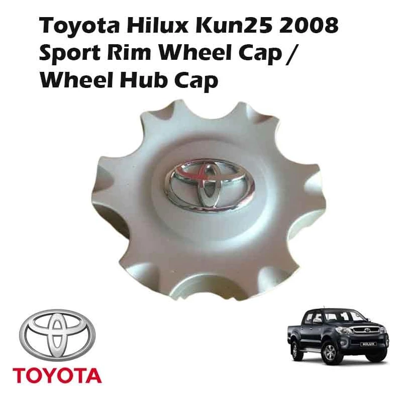 Toyota Hilux Kun25 2008 Sport Rim Wheel Cap / Wheel Hub Cap