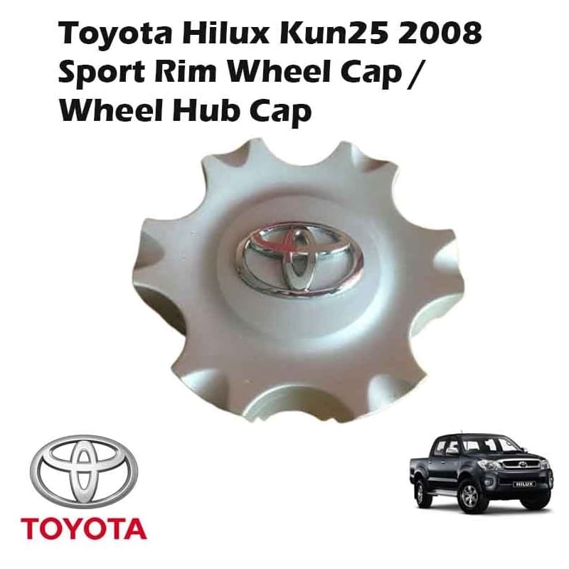 Toyota Hilux Kun25 2008 Sport Rim Wheel Cap / Wheel Hub Cap