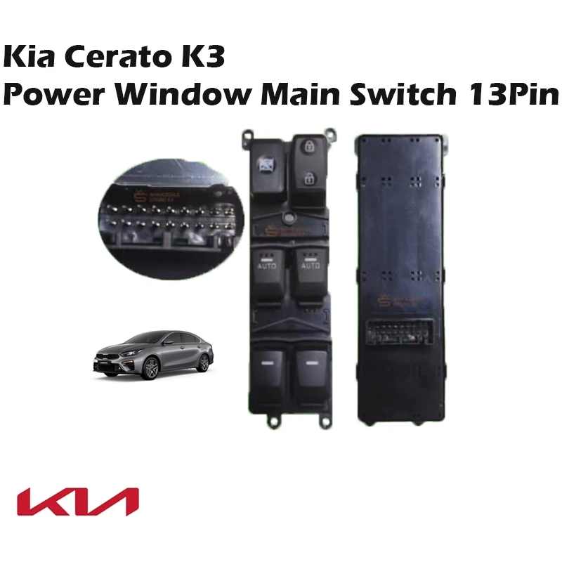 Kia Cerato K3 Power Window Main Switch 13Pin