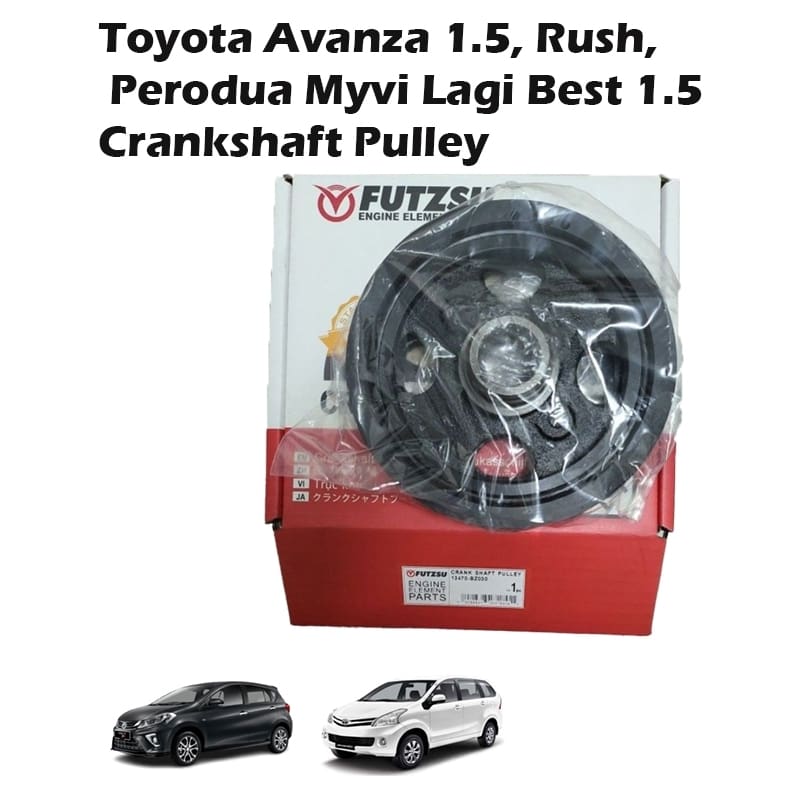 Toyota Avanza 1.5cc, Perodua Myvi Lagi Best 1.5cc & Alza Crankshaft Pulley 13470-BZ030