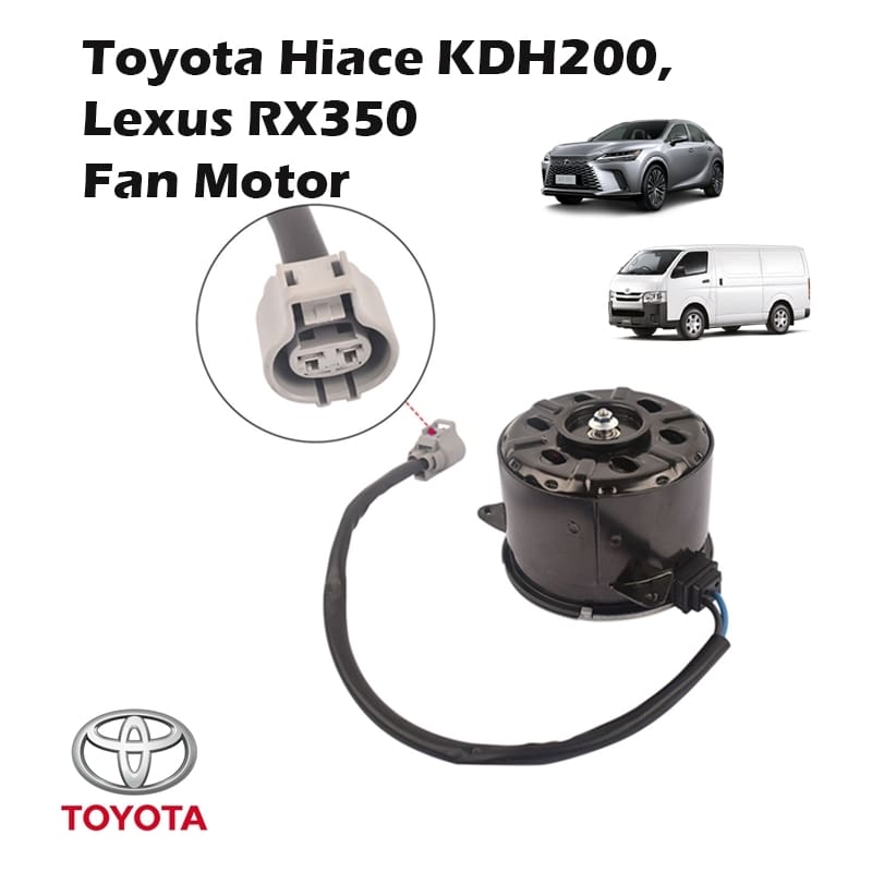 Toyota Hiace KDH200 KDH202, Lexus RX350 Fan Motor
