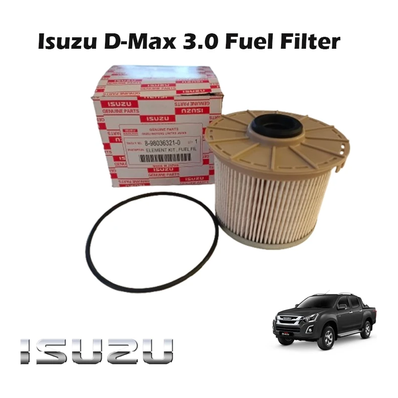 Isuzu D-Max 3.0 Fuel Filter (8-98036321-0)