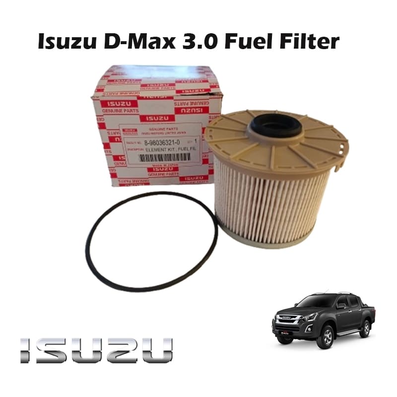 Isuzu D-Max 3.0 Fuel Filter (8-98036321-0)