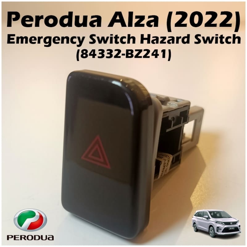 Perodua Alza (2022) Emergency Switch Hazard Switch Double Signal Switch (84332-BZ241)
