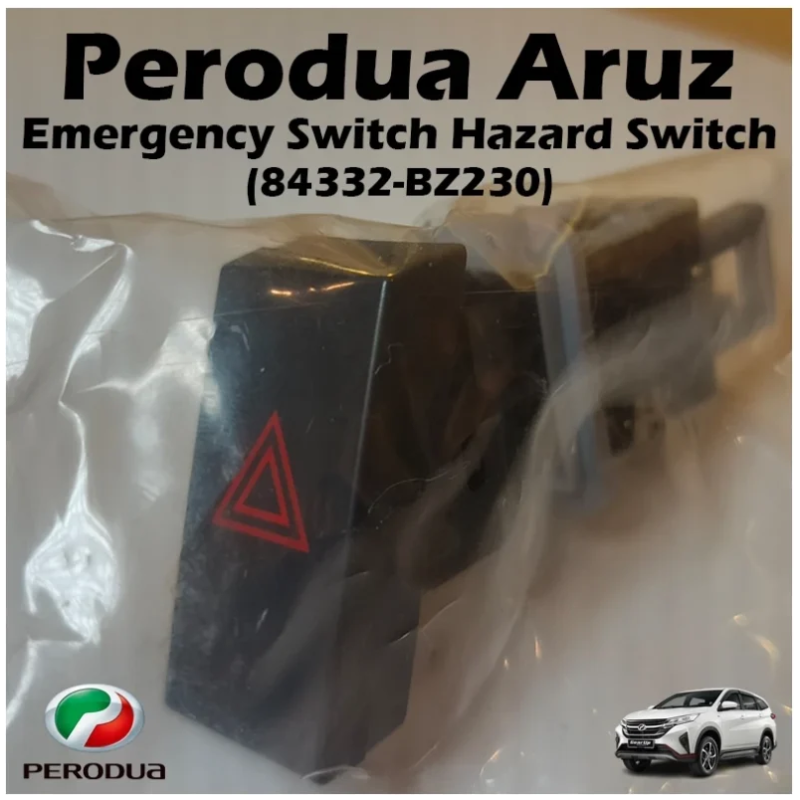 Perodua Aruz Emergency Switch Hazard Switch Double Signal Switch (84332-BZ230)