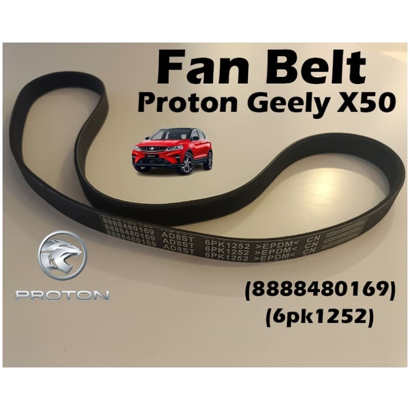 Proton Geely X50 Fan Belt (8888480169) (6pk1252)