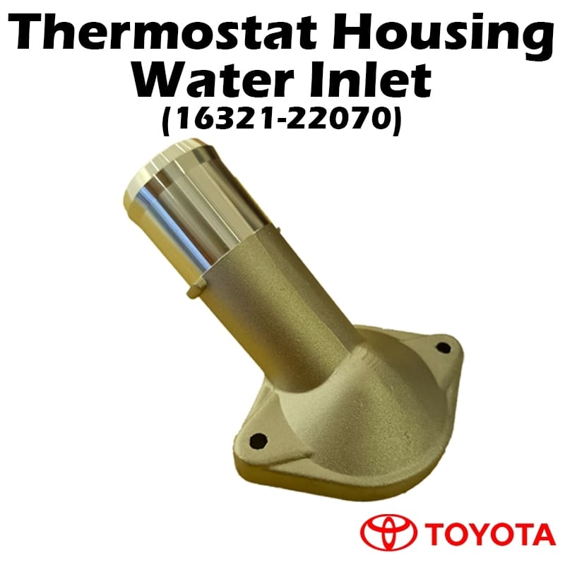 Toyota Altis Zze121, Wish Zne10 & Caldina Zzt241 Thermostat Switch Housing 16321-22070 (Aluminum)