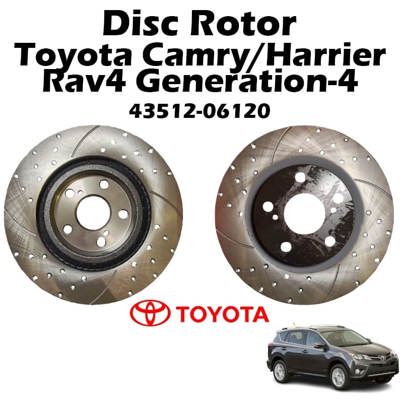 Toyota Camry 2016-2018 / Harrier 2.0 / Rav4 Front Disc Rotor (43512-06120) (Performance Type Japan)