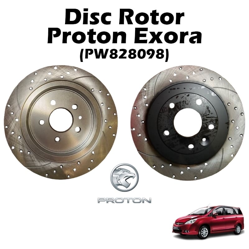 Proton Exora Rear Performance Disc Rotor (PW828098) (Performance Type Japan)