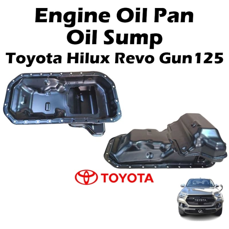 Toyota Hilux Revo Gun125 Engine Oil Pan / Oil Sump