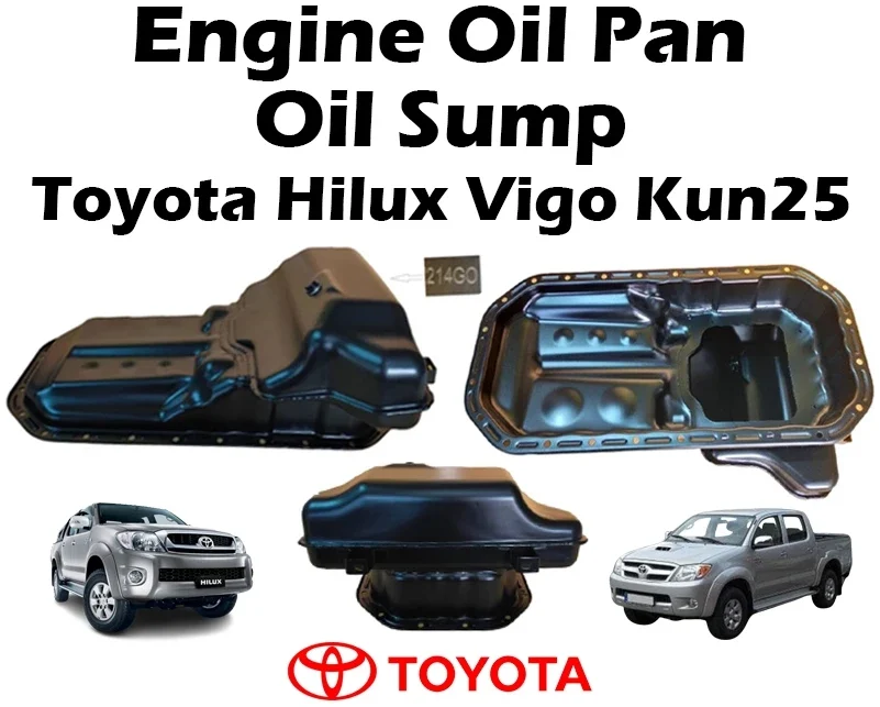Toyota Hilux Vigo Kun25 Engine Oil Pan / Oil Sump