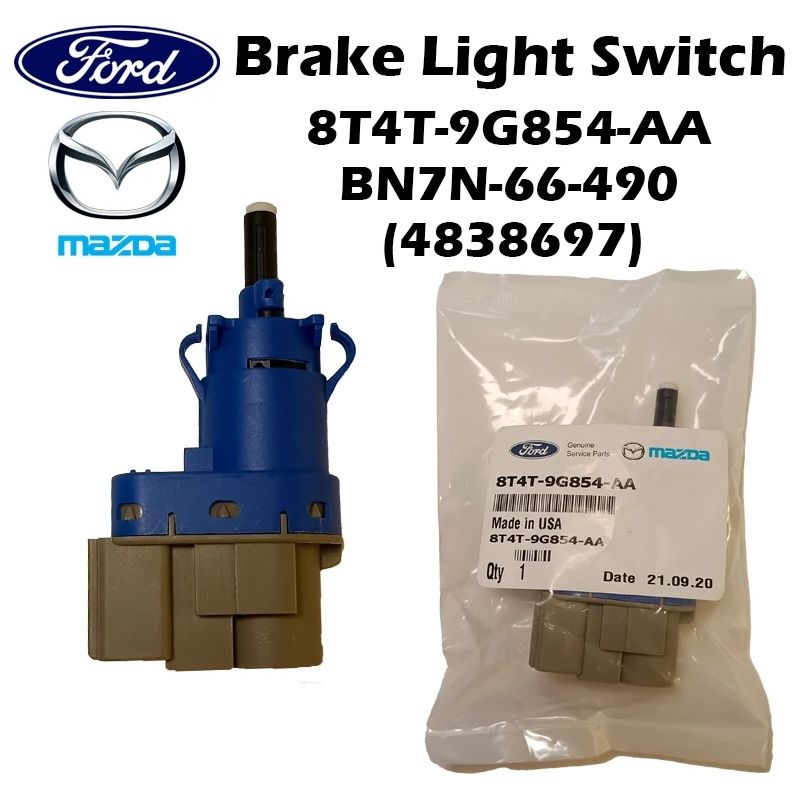 Ford F150 F250 F350 Focus Mazda 2 3 5 6 Lincoln MKC MKT Brake Light Switch 8T4T-9G854-AA