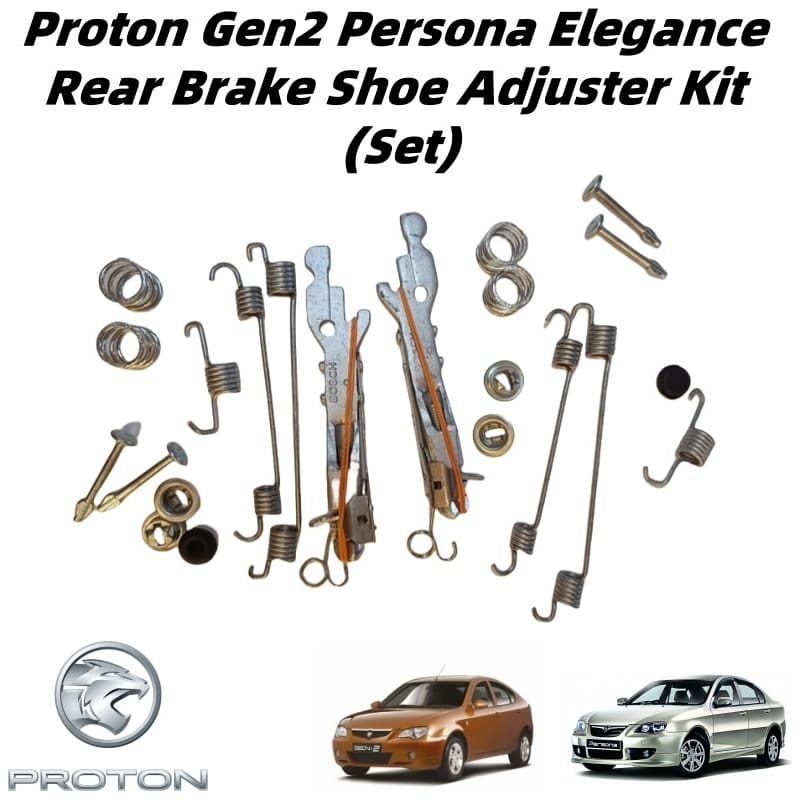 Proton Gen2 Persona Elegance Rear Brake Shoe Adjuster Kit (Set)