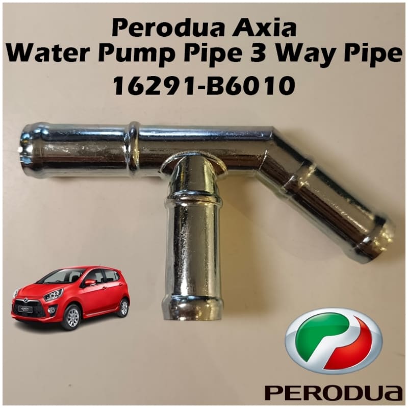 Original Perodua Axia Water Pump Pipe 3 Way Pipe 16291-B6010 ( Aluminium Type )
